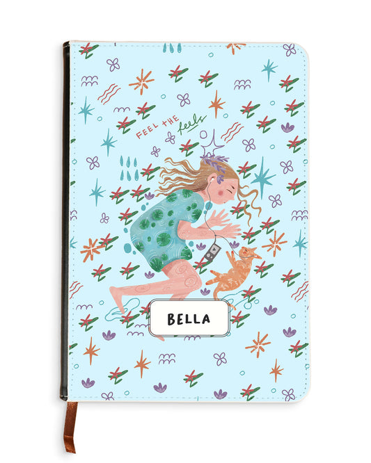 Leather Bookpaper Notebook - Feel The Feels