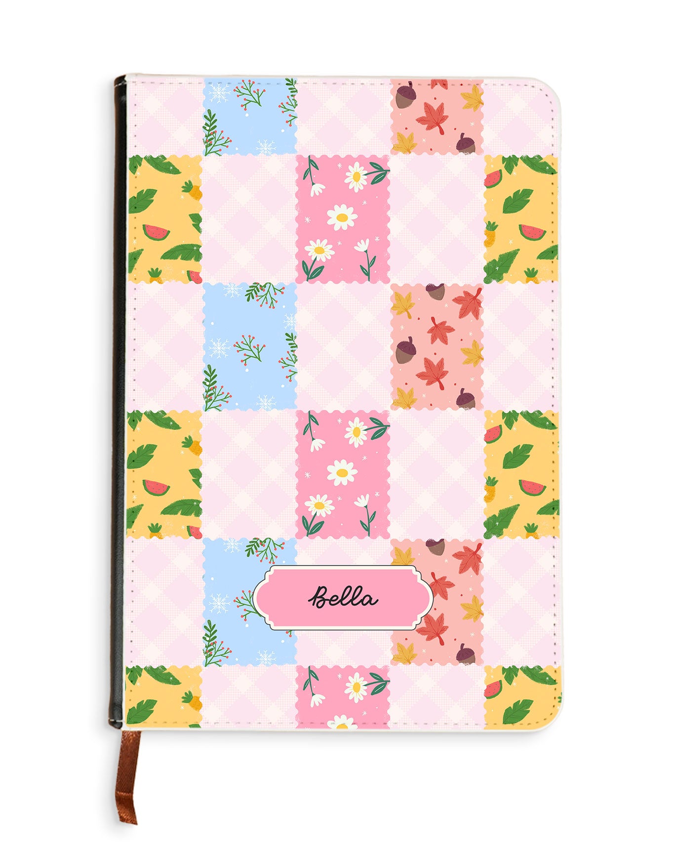 Leather Bookpaper Notebook - Four Seasons
