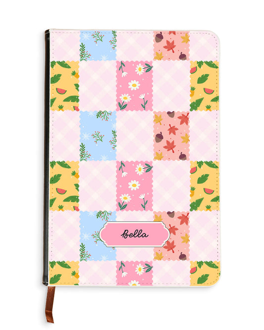 Leather Bookpaper Notebook - Four Seasons