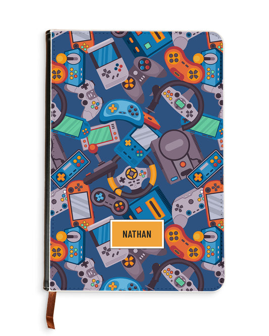 Leather Bookpaper Notebook - Game 1.0