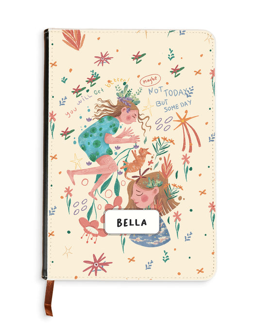 Leather Bookpaper Notebook - Get Better