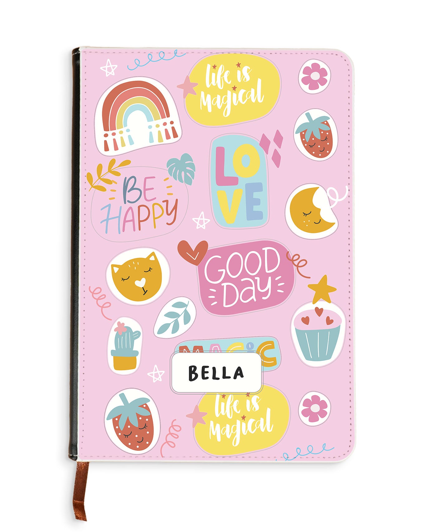 Leather Bookpaper Notebook - Good Day 1.0