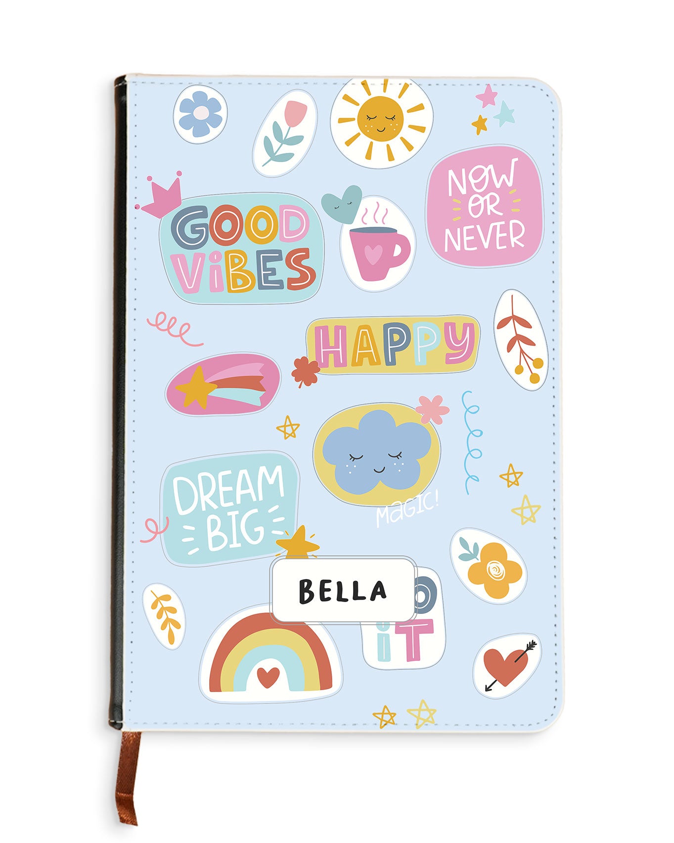 Leather Bookpaper Notebook - Good Day 2.0