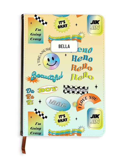 Leather Bookpaper Notebook - Hello Treasure