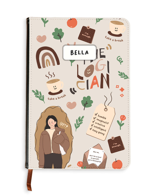 Leather Bookpaper Notebook - INTP