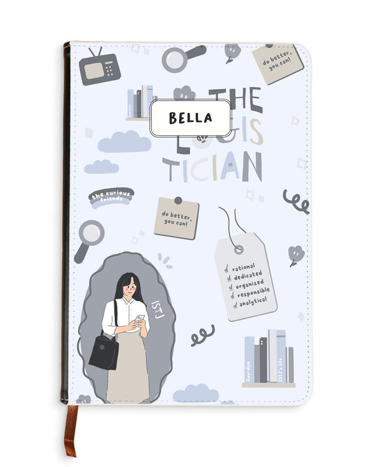 Leather Bookpaper Notebook - ISTJ