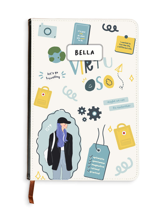 Leather Bookpaper Notebook - ISTP