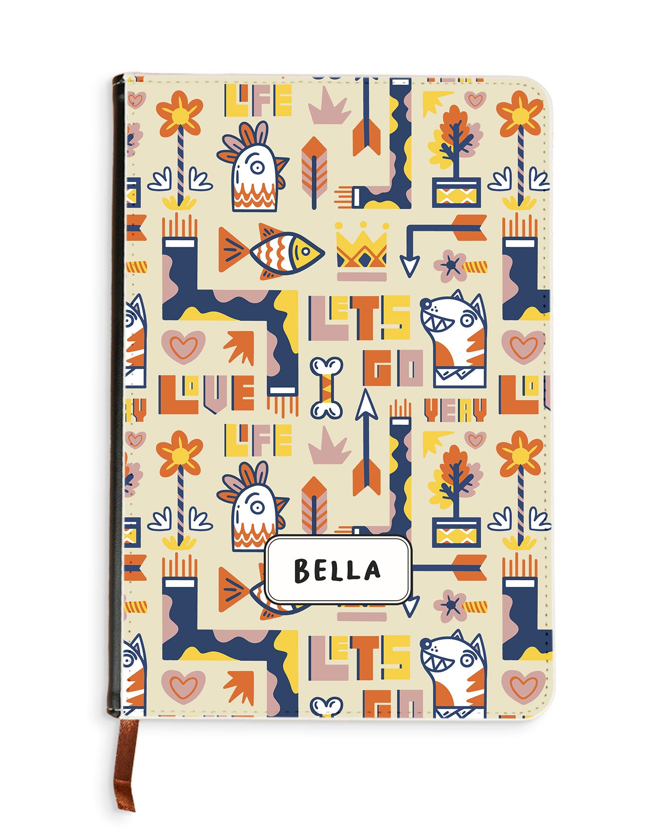 Leather Bookpaper Notebook - Life in Color