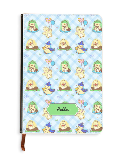 Leather Bookpaper Notebook - Little Duck