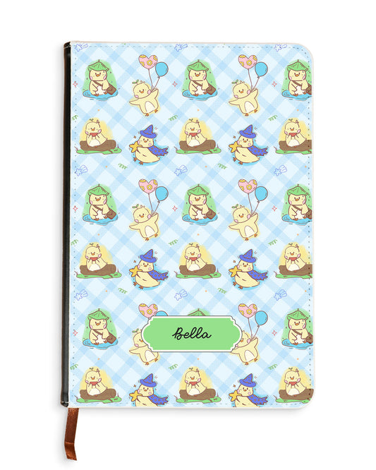 Leather Bookpaper Notebook - Little Duck