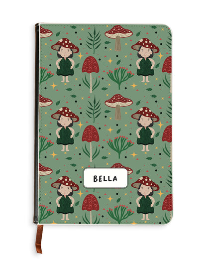 Leather Bookpaper Notebook - Lost in the Forest 2.0
