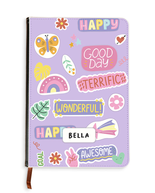 Leather Bookpaper Notebook - Motivation 2.0