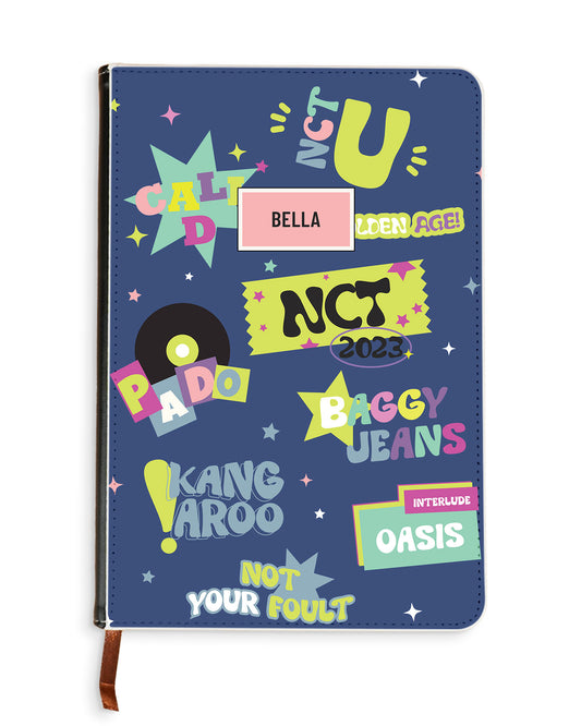 Leather Bookpaper Notebook - NCT Golden Age