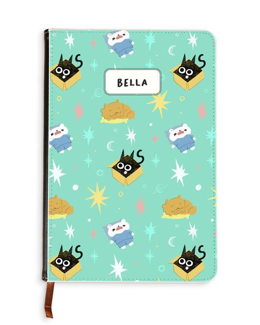 Leather Bookpaper Notebook - Nightover
