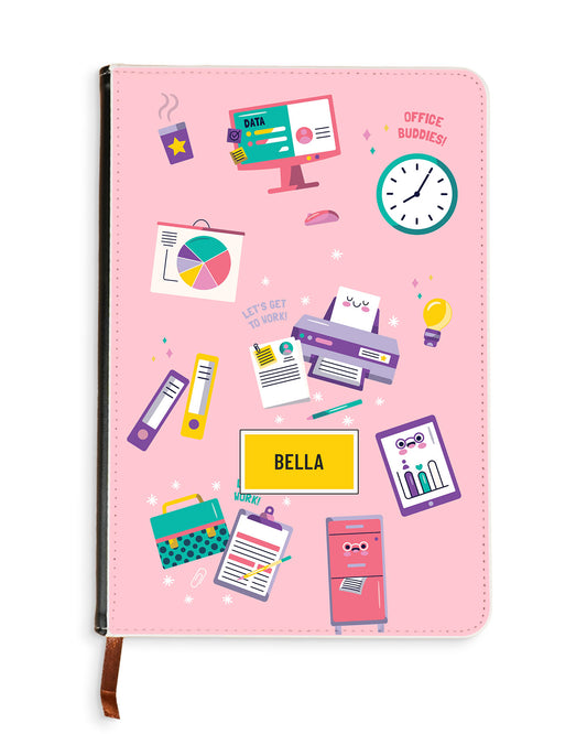 Leather Bookpaper Notebook - Officer