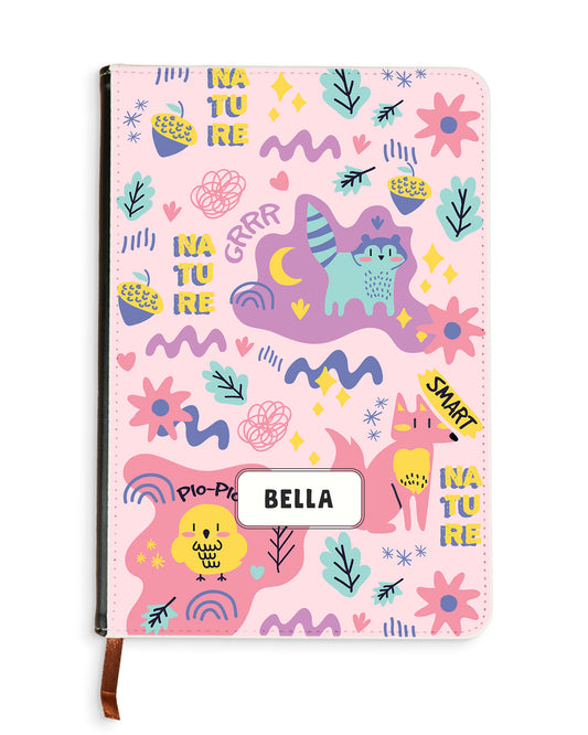 Leather Bookpaper Notebook - Pio N Friends
