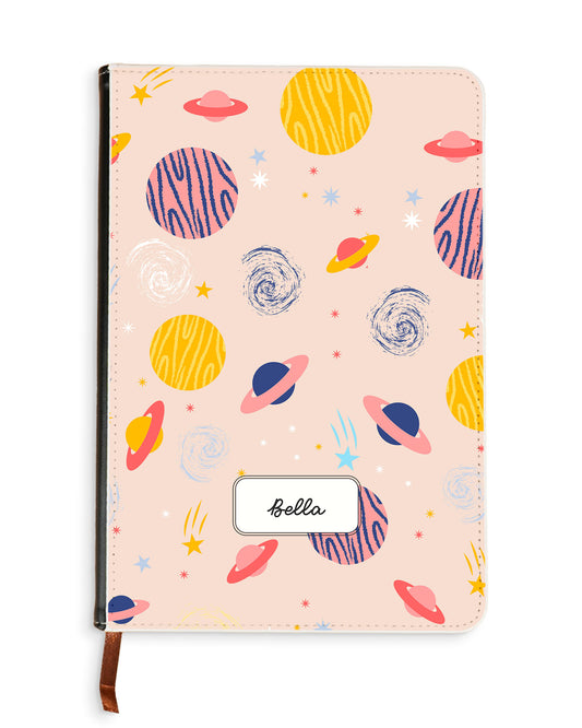 Leather Bookpaper Notebook - Planetarium 2.0