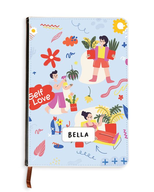 Leather Bookpaper Notebook - Self Love Sticker Pack 1.0