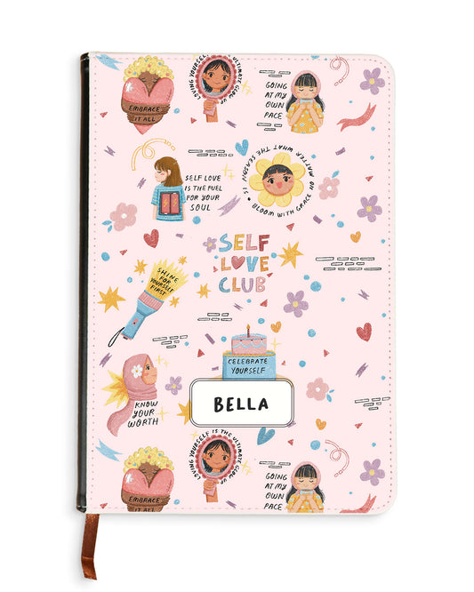 Leather Bookpaper Notebook - Selflove Club