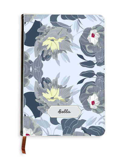 Leather Bookpaper Notebook - Morning Glory