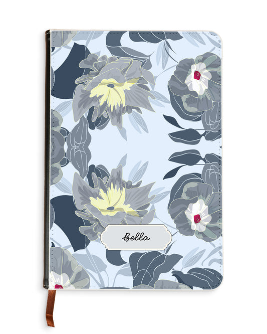 Leather Bookpaper Notebook - Morning Glory
