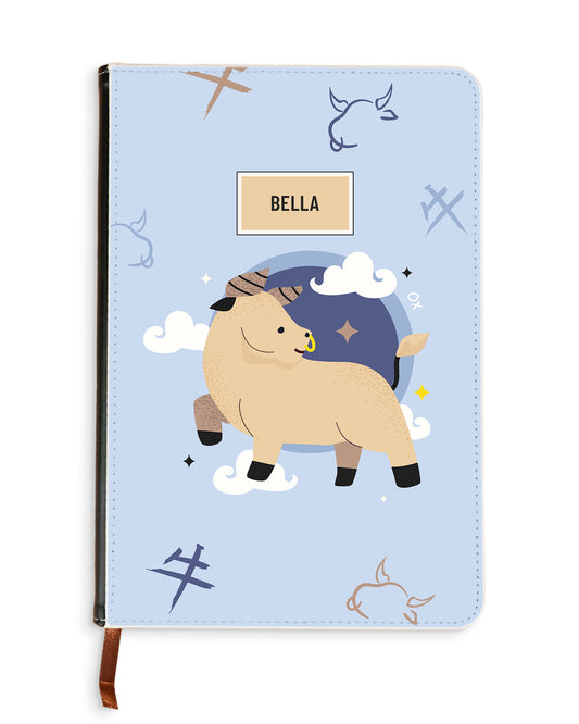 Leather Bookpaper Notebook - Ox (Chinese Zodiac / Shio)