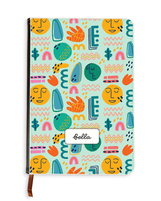 Leather Bookpaper Notebook - Silent Art