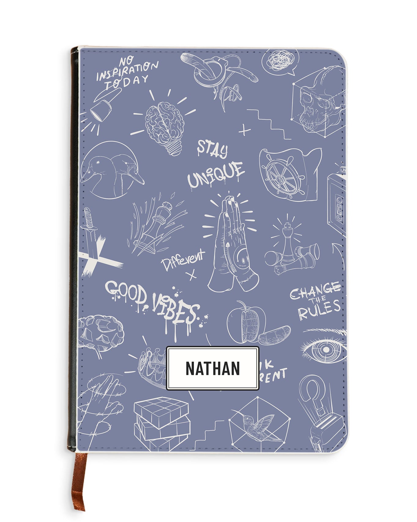 Leather Bookpaper Notebook - Stay Unique 1.0
