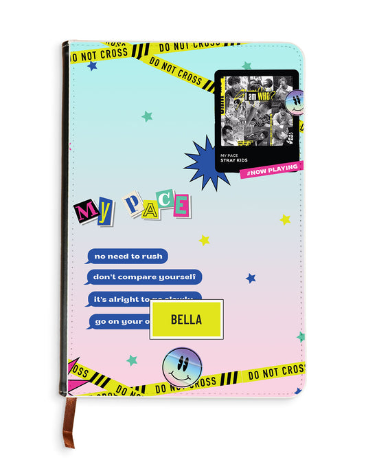 Leather Bookpaper Notebook - Stray Kids My Pace