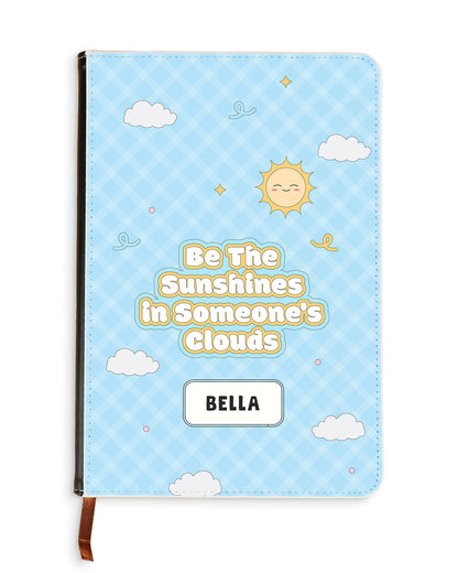 Leather Bookpaper Notebook - Sunshines