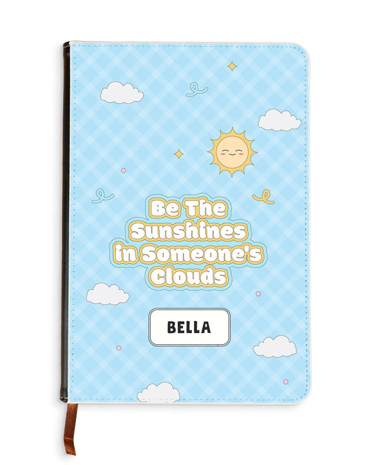 Leather Bookpaper Notebook - Sunshines