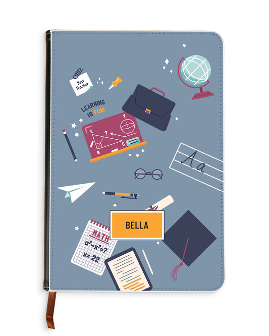 Leather Bookpaper Notebook - Teacher