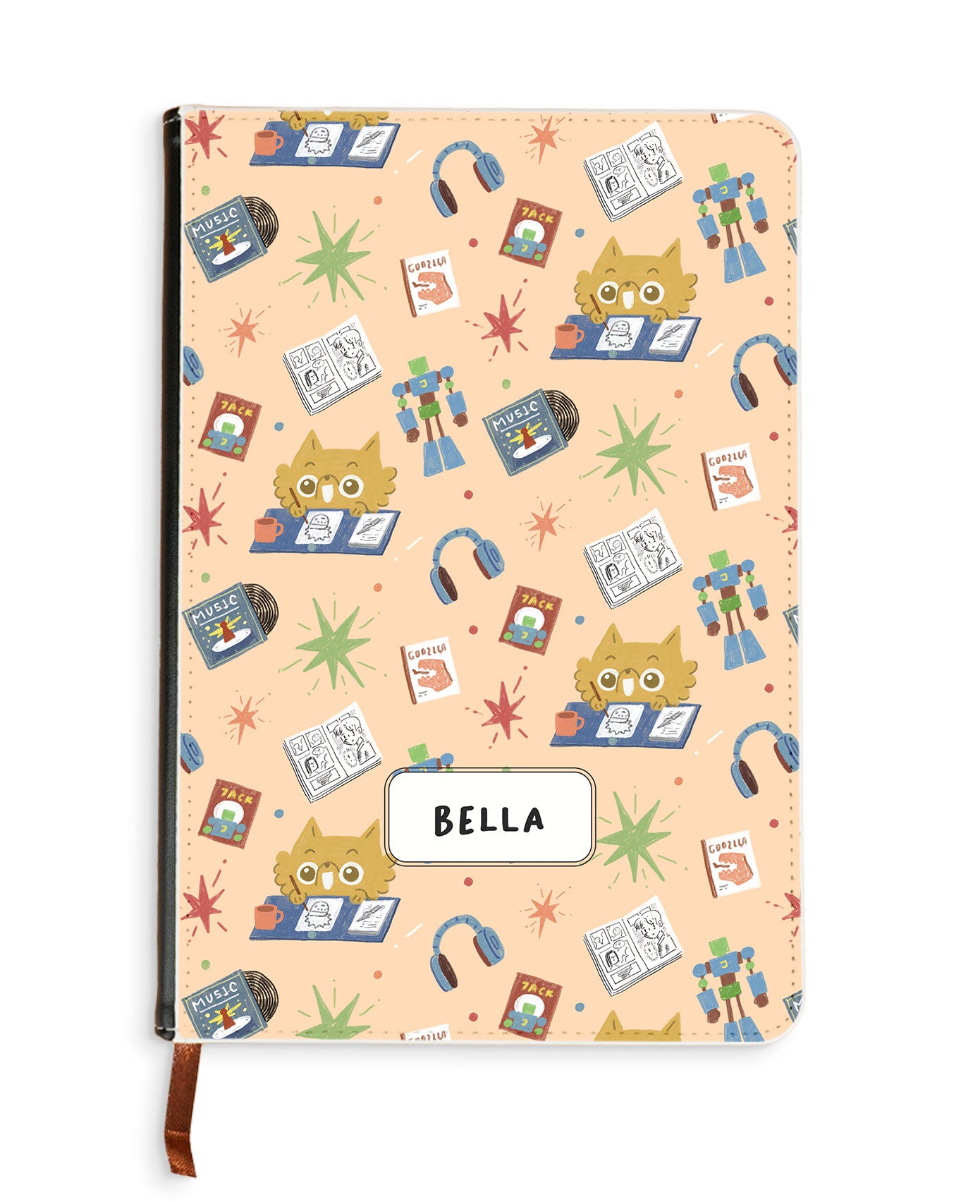 Leather Bookpaper Notebook - Too Much Hobbies