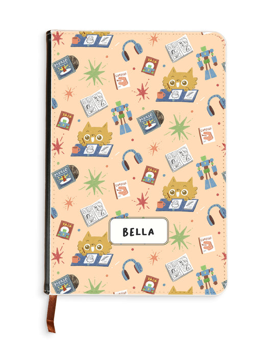 Leather Bookpaper Notebook - Too Much Hobbies