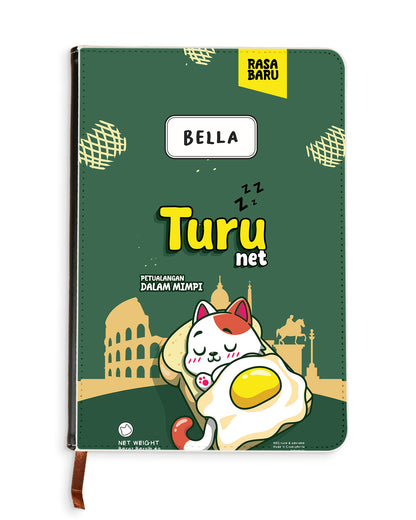 Leather Bookpaper Notebook - Turu
