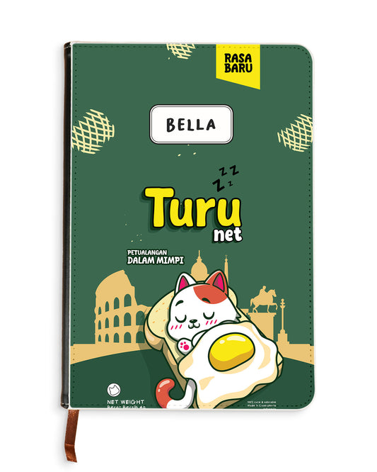 Leather Bookpaper Notebook - Turu