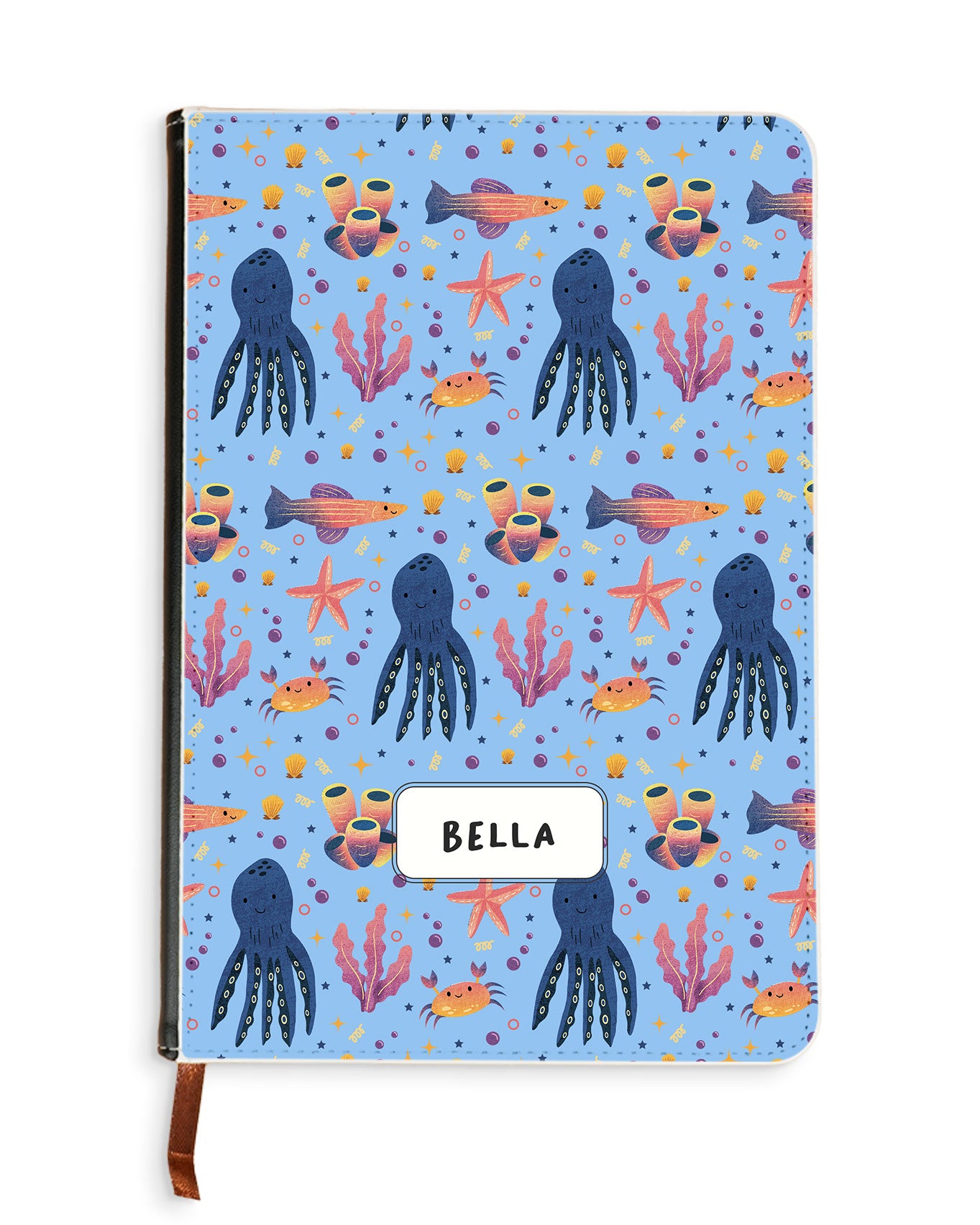 Leather Bookpaper Notebook - Underwater Dreams 1.0