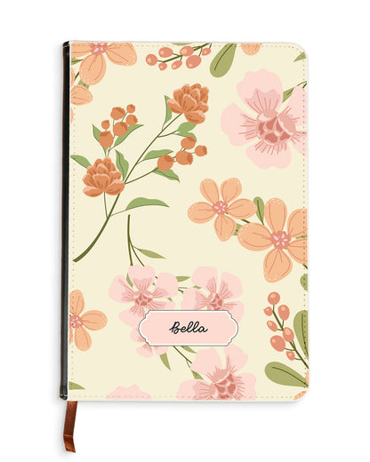 Leather Bookpaper Notebook - Vinca