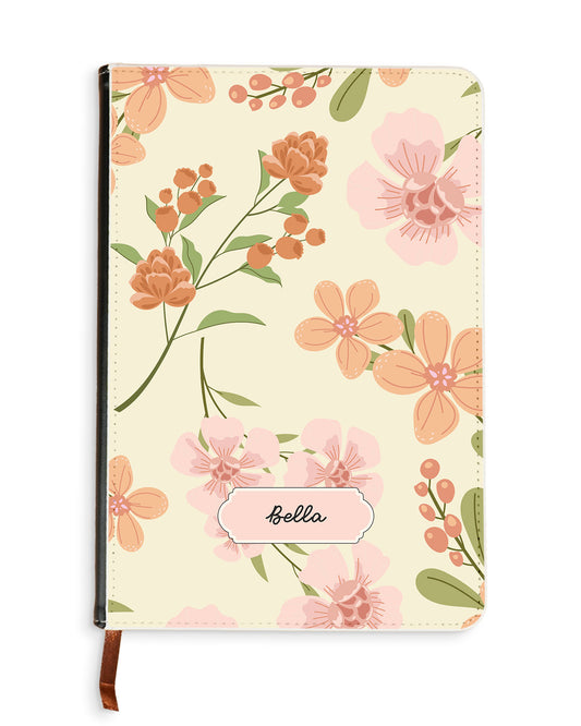 Leather Bookpaper Notebook - Vinca