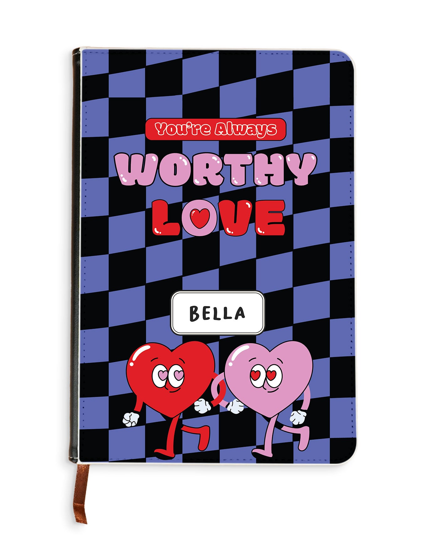 Leather Bookpaper Notebook - Worthy Love