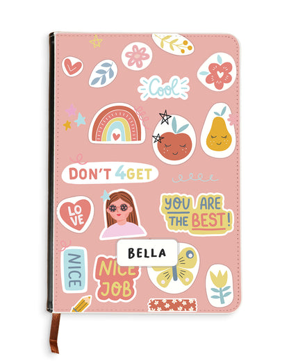 Leather Bookpaper Notebook - You Are The Best 1.0