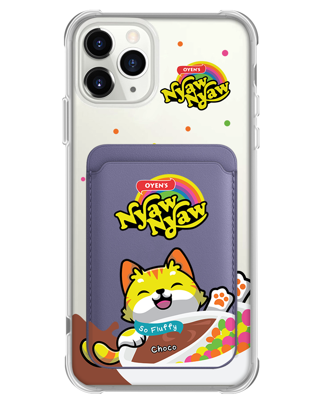 iPhone Magnetic Wallet Case - Nyaw Nyaw