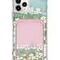 iPhone Magnetic Wallet Case - Oil Painting Daisy