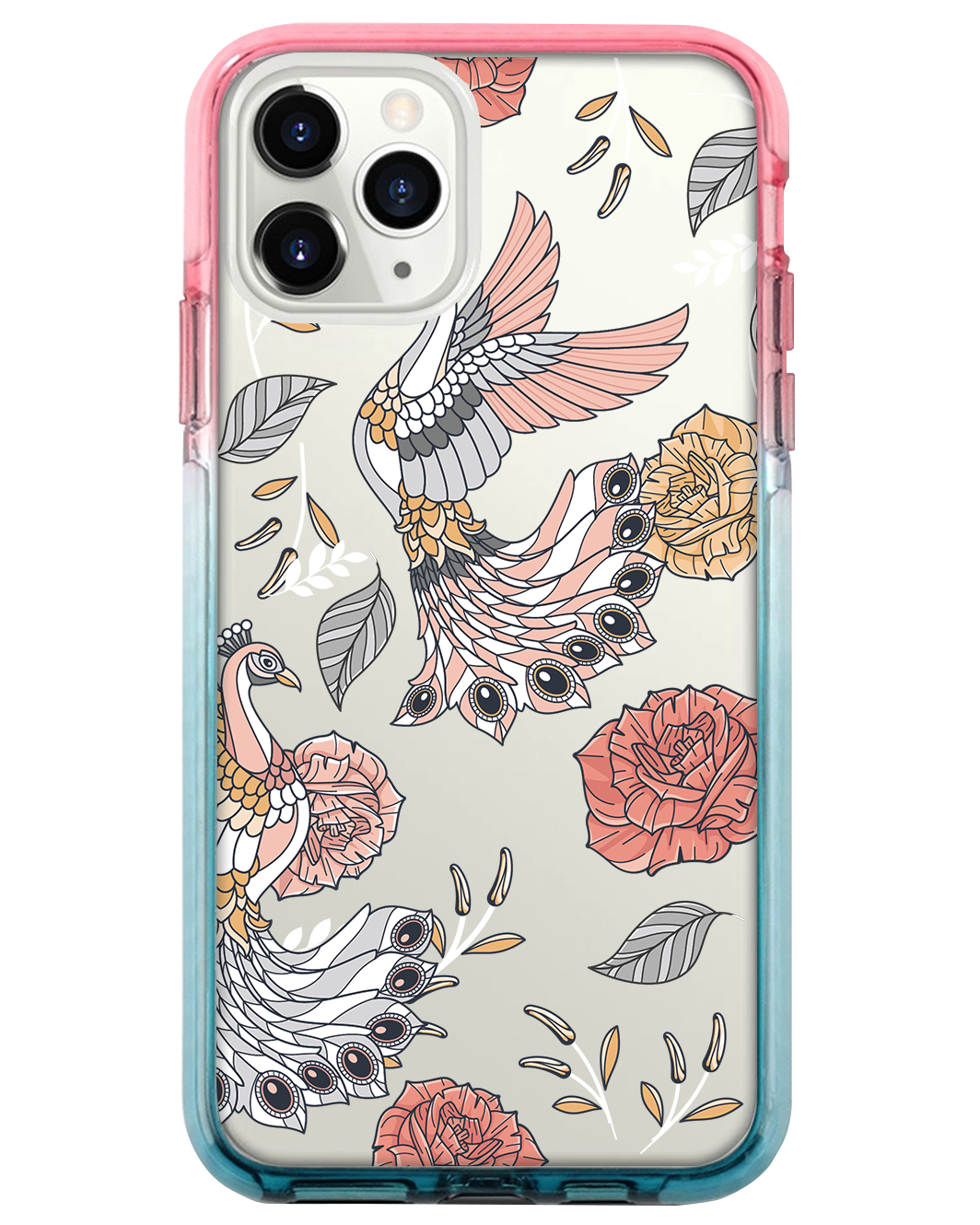 Ombre Bumper Case -  Bird of Paradise 1.0