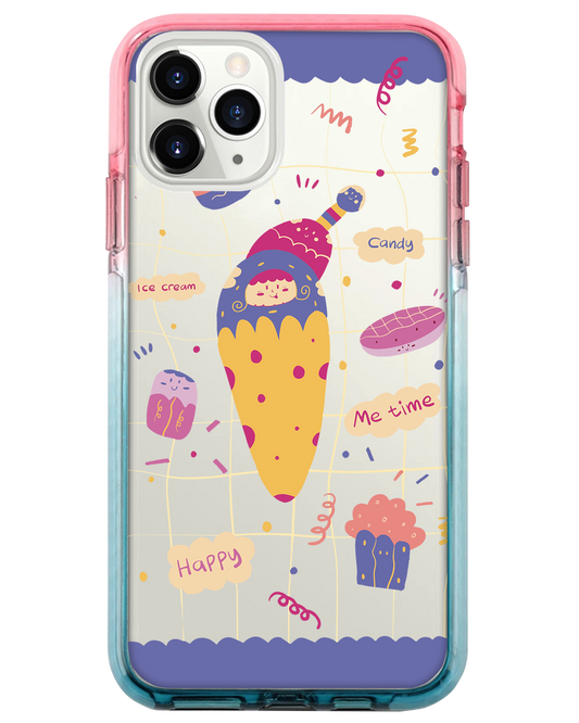 Ombre Bumper Case -  Candy Doodle