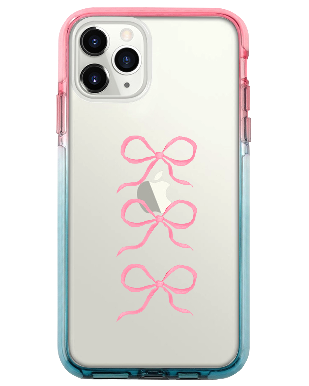 Ombre Bumper Case - Coquette Triple Bow