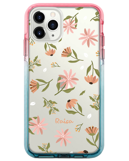 Ombre Bumper Case - Cosmos Flower