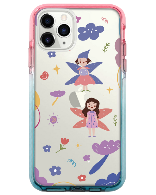 Ombre Bumper Case - Fairy Patern