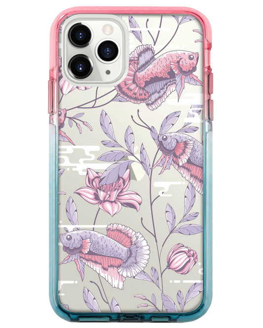 Ombre Bumper Case - Fish & Floral 1.0