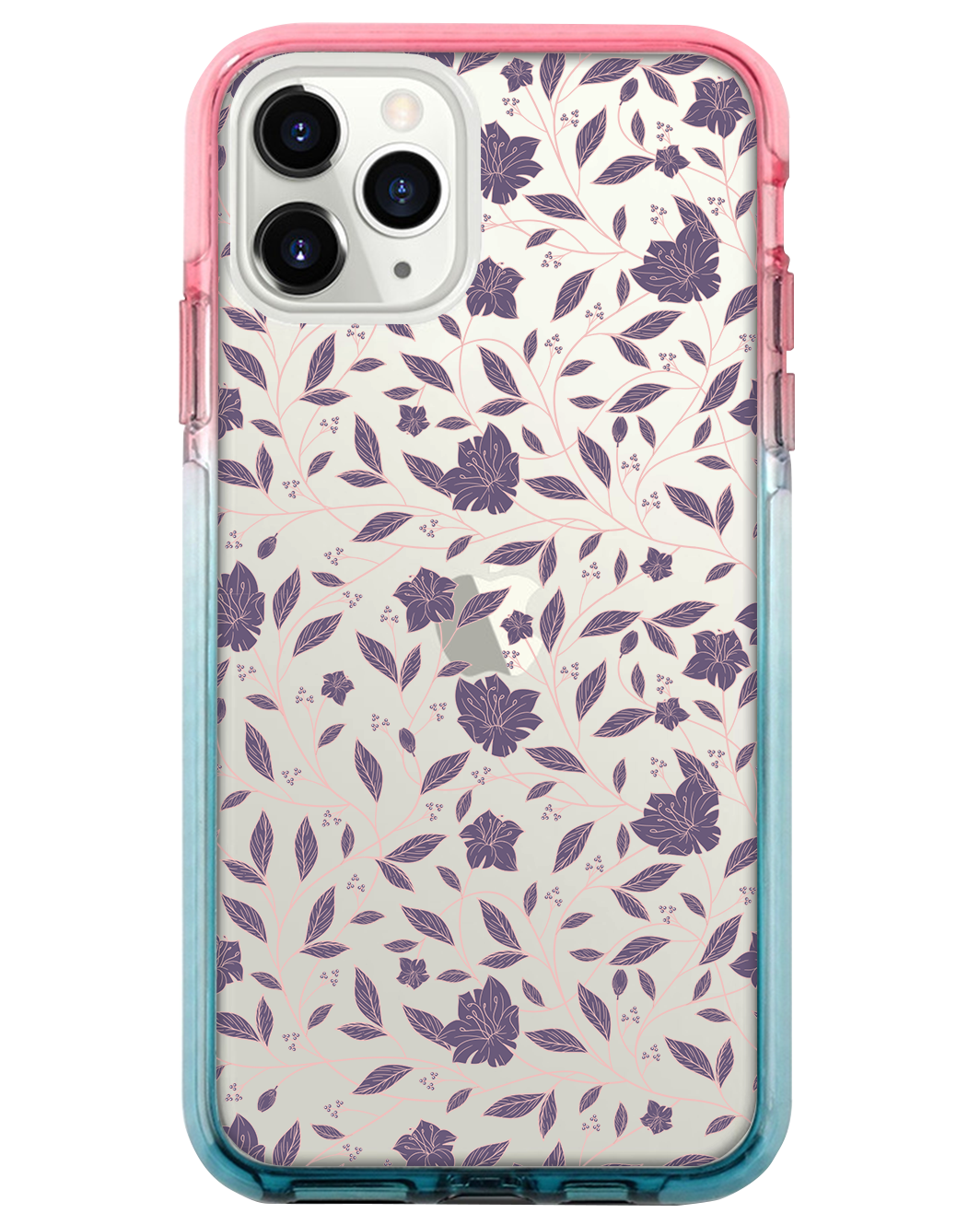 Ombre Bumper Case - Sketchy Flower 4.0